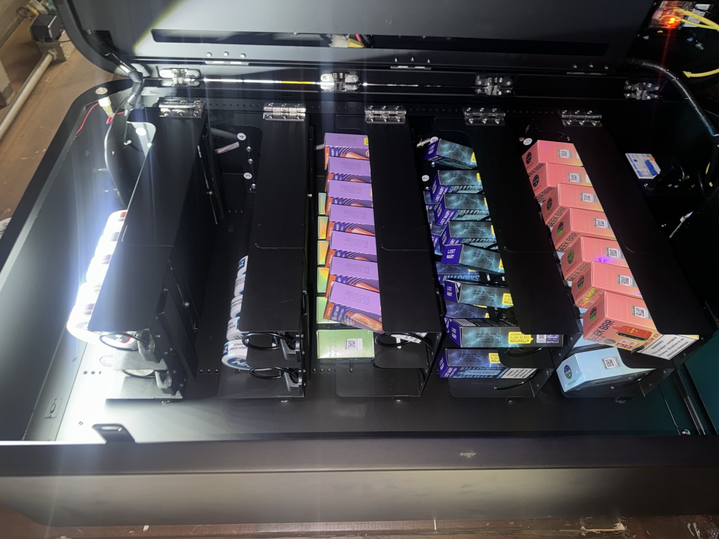 KWIGZ Vending Machine Interior